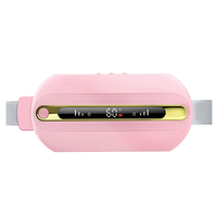 Nouveaux produits 2027 : Ceinture chauffante électrique sans fil à 6 modes de chaleur et 6 modes de massage, chauffe rapide en 3 secondes, grande ceinture abdominale pour soulager les douleurs menstruelles et dorsales