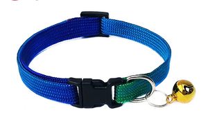<span class=keywords><strong>Collar</strong></span> colorido de nailon con campana para gato y perro, <span class=keywords><strong>Collar</strong></span> pequeño para cachorro, arcoíris, otros collares para mascotas, venta al por mayor - Product Image 3