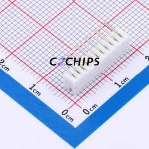 W1501100-11PW2113 Wire-to-Board Pin Header Bent Lead Through Hole,P=1.5mm Connector 1x11P 1.5mm Right Angle Insert ZH - Product Image 2