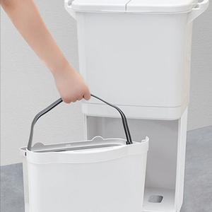 Nhựa Trong Nhà Nhà Bếp Tái Chế <span class=keywords><strong>Bin</strong></span> 3 Ngăn Tái Chế Thùng Rác - Product Image 6