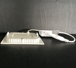 Nhà sản xuất skd CRI> 90 4000K trần nhôm cạnh Sáng <span class=keywords><strong>12W</strong></span> lõm tròn treo vuông phẳng mỏng <span class=keywords><strong>LED</strong></span> bảng điều chỉnh ánh sáng 18W - Product Image 4