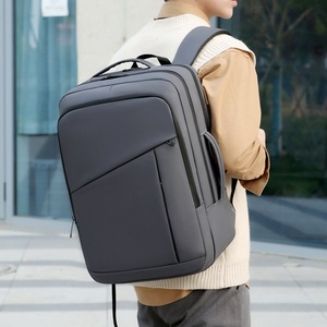 Sac à dos tendance grande capacité en tissu Oxford imperméable avec fermeture éclair, unisexe, multifonctionnel, pour ordinateur portable, décontracté, voyage, bureau, 20-35L - Product Image 5