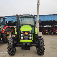 Tracteur cabine et charrue disco, 90hp, 4x4, nouveau design, fabricants, livraison gratuite