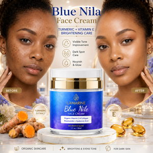 Crema Antirughe al Niacinamide <span class=keywords><strong>e</strong></span> Curcuma per la Cura della Pelle, Rimuove le Macchie Scure, Idratante <span class=keywords><strong>e</strong></span> Sbiancante <span class=keywords><strong>Nila</strong></span> per Tutti i Tipi di Pelle - Product Image 1