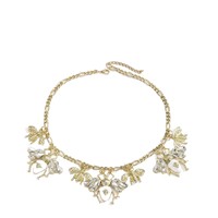 Collier Pendentif Abeille et Coccinelle en Gros, Thème Insectes, Chaîne Maillons Plaqué Or, Bijoux de Mode, Accessoires, Collier Abejas