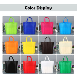 Bolsa de Compras Personalizada con Logotipo, al por Mayor, Reutilizable, Ecológica, Plegable, para Supermercado, Tienda de Abarrotes, Bolsas de Tela No Tejida - Product Image 6