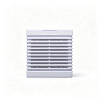 Sirène murale double tonalité pour intérieur, système d'alarme de sécurité domestique électronique, couleur blanche