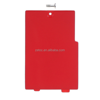 Coque de protection arrière en plastique coloré pour batterie de jeu DS Lite