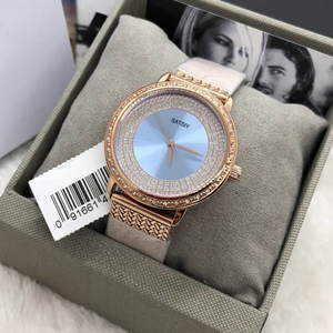 Reloj Cronógrafo para <span class=keywords><strong>Mujer</strong></span> <span class=keywords><strong>Guess</strong></span> W0836L1, Moda Coreana, Movimiento de Cuarzo, Resistente al Agua 30m, Personalizable al por Mayor, Esfera Azul Cristal - Product Image 5