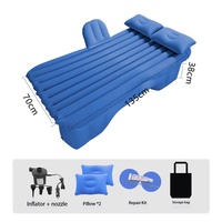 Matelas pneumatique universel en PVC pour voiture, lit de camping pour SUV, lit de siège arrière portable, pliable, imperméable, pour dormir en extérieur