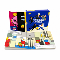 Impresión de Libros de Cartón Personalizados de Alta Calidad con Páginas Gruesas, Laminación Antiarañazos, Tamaño Personalizado para Niños