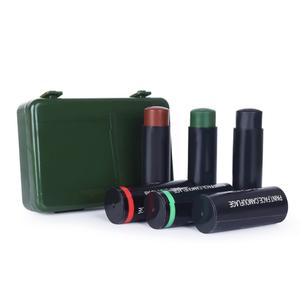 عرض رائع OEM لوحة وجه تعتمد على المياه من خلال طلاء الوجه بألوان مائية مقسمة على شكل كعكة رسم على الوجه عصا تلوين علامة تجارية خاصة - Product Image 4