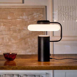<b>Table</b> <b>Lamp</b> Led Light Source E27 Bulb <b>Base</b> Switch Control For Living Room Bedroom Nordic Minimalist Style Decorative Lighting - Product Image 2