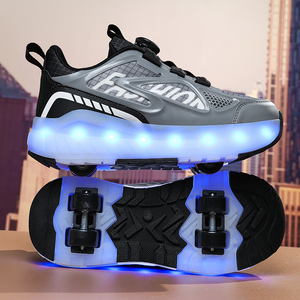 <span class=keywords><strong>Zapatillas</strong></span> de deporte para niños bebés, niñas y niños, zapatos de diseño de malla con alas ligeras, <span class=keywords><strong>zapatillas</strong></span> deportivas Led para correr, zapatos iluminados - Product Image 3