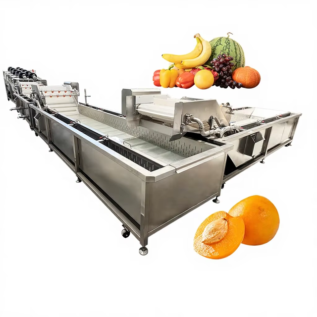 Vegetable Black Pepper Cleaning Grading Freeze Machine Washing and Drying for Dried Apricots