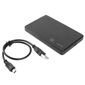 Boîtier externe pour disque dur SATA USB 2.0 sans outil de 2,5 pouces pour ordinateur portable HDD SSD - Product Image 1