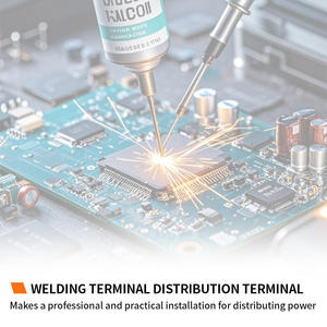 ขั้วต่อสกรูกระแสสูง M4 TLS4459 ขั้วต่อไฟฟ้ากำลังสูงสำหรับ PCB และอุปกรณ์ควบคุม - Product Image 4