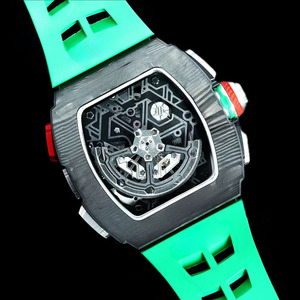 Nuevo cronógrafo deportivo de alta calidad, velocímetro, indicador de fecha, fibra de carbono, reloj de pulsera multifuncional para hombre - Product Image 3