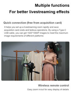 Caméra vidéo professionnelle 4K en direct Caméscope ORDRO à zoom optique 4K UHD 12X - Product Image 3