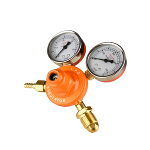 Vente directe d'usine - Régulateur de pression de gaz propane GPL avec manomètre - Product Image 2