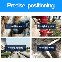 Envío Gratis PQWT L3000 Detector Acústico de Fugas de Agua para Calefacción por Suelo Radiante, Herramientas de Plomería, Detector de Fugas en Tuberías Subterráneas y Paredes