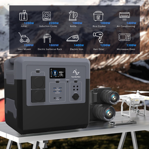 Station d'alimentation portable à batterie PUFA 600W 3000W, générateur solaire pour appareils et électroménager, camping, événements, secours domestique - Product Image 3