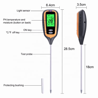 Nouveau testeur de sol Portable 4 en 1 détecteur de lumière PH mètre industriel compteur d'acidité du sol thermomètre d'humidité personnalisation OEM