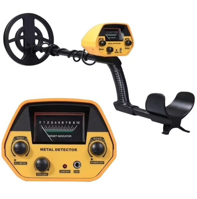 TEXON MD-5090 Metal Detector Underground Gold Detector Treasure Hunter Electronic Measuring Instrument 1-30m Range 9V Power 70mA