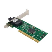 Carte réseau fibre optique Fast Ethernet monomode SC à port unique interne PCI ST7261 en stock