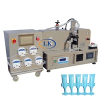 Petite machine de remplissage et de scellage de tubes à ampoules à dose unique, bande de 5 monodoses, pour table