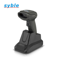Pemindai Barcode Nirkabel 2D XB-6266MBT Dengan Baterai Pemindai untuk Printer POS WIFI