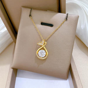 <span class=keywords><strong>Mylove</strong></span> Bijoux Unisexe en Acier Inoxydable, Pendentif Médaillon Tendance avec Chaîne à Maillons, Pierre Zircon, Style Hip Hop, Anniversaire, Plaqué Rhodium - Product Image 6