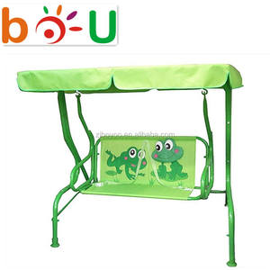 Balançoire pour enfants au design coloré personnalisé Ensemble de meubles de salon suspendus à baldaquin pour enfants - Product Image 4