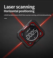 UNI-T LM320D LM320E LM320F Electronic Angle Meter Laser Horizontal Wiring Construction Testing With Magnetic