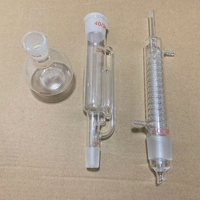 Verrerie de laboratoire 60 ~ 5000ml Appareil d'extraction Soxhlet avec condensateur à serpentin utilisé avec manteau chauffant