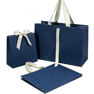 Lihao Recyclable Eco-Friendly Kraft Paper Shopping & Gift Bag with Aseptic Feature Custom Color for <b>Clothes</b> - Product Image 1