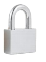 Cadenas à combinaison moderne avec clés sans clé Laiton Cuivre Zinc Aluminium Alliage