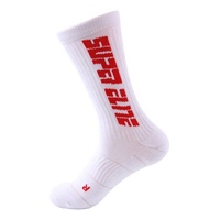Chaussettes athlétiques Performance Super Elite Crew Chaussettes de basket-ball rembourrées pour adultes et jeunes enfants
