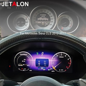 หน้าจอแสดงผลดิจิตอล Navirider LCD ความละเอียด 1920x720 ระบบ Linux สำหรับ Mercedes-Benz CLS ปี 2011-2016 อัพเกรดรถยนต์ด้วย USB แผงหน้าปัดแบบ Virtual Cockpit - Product Image 2