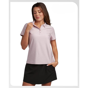 Polo de Secado Rápido Unisex para Mujer, Logotipo Personalizado, Color Sólido, Tejido de Poliéster - Product Image 2