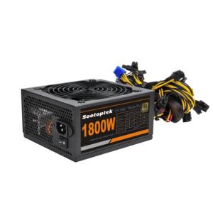 <span class=keywords><strong>Alimentation</strong></span> <span class=keywords><strong>PC</strong></span> ATX 80 Plus Gold 1800W pour ordinateur de bureau, compatible avec 8 GPU <span class=keywords><strong>Gamer</strong></span>, 12v 24 broches 230V pour serveur professionnel - Product Image 6