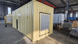 Sdec Trung Quốc 880kw Máy phát điện diesel điện bắt đầu 1100kva im lặng loại 50Hz tần số 1500rpm tốc độ 220V đánh giá ATS mở khung" - Product Image 2