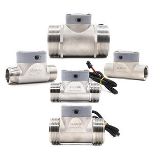 Capteur de débit d'eau en acier inoxydable G3/4 à grand diamètre, résistant à l'usure, compteur à effet Hall à 4 points pour les canalisations d'égouts, garantie de 5 ans - Product Image 1