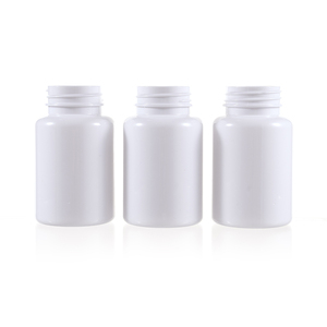 PET plastica 120cc bottiglie bianche capsula bottiglia di pillola medicina vitamina contenitore bottiglia con tappo a vite bianco - Product Image 4