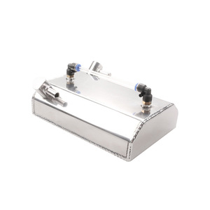 Oil Sump Tank 1L Mirror <b>Polished</b> Aluminum Universal Fit for <b>Car</b> Retrofit Upgrade TK06 - Product Image 2