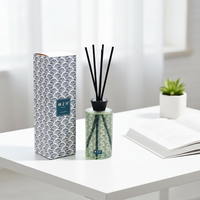 Diffuseur de parfum à bâtonnets 260 ml – Offre Spéciale – Luxe, Huiles Essentielles Naturelles, Parfum d'Ambiance pour Maison, Chambre, Bureau – Désodorisant