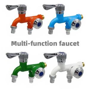 Robinet d'extérieur Superhome à prix d'usine, durable, pour eau froide, corps en plastique, poignée en acier, valve en céramique, pour machine à laver et jardin - Product Image 3