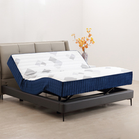 Matelas de lit massant électrique automatique réglable Split King, matelas de luxe inclinable sur mesure, matelas électrique fourni par l'usine