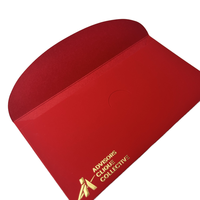 Luxe 2026 HongBao personnalisé classique enveloppes en papier rouge pour les mariages cartes de voeux Graduations avec gaufrage impression manipulation