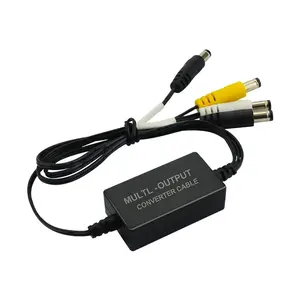 Custom one tow three voltage step-down converter cable DC5.5mm*2.1mm to DC 12V to 5V 9V 12V for routers